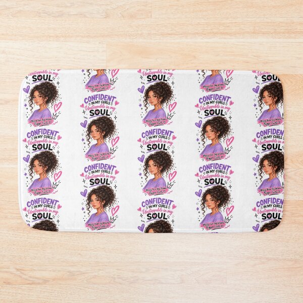 Item preview, Confident In My Curls - curly hair designed and sold by Lily Lola.