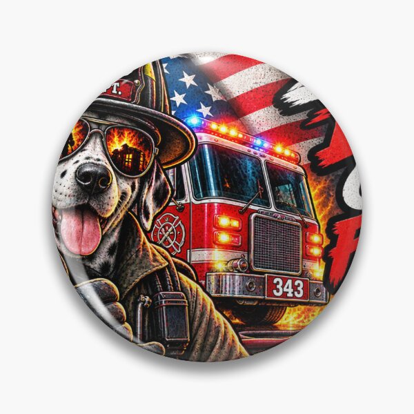 Item preview, Firefighter emblem designed and sold by The Fire Locker.