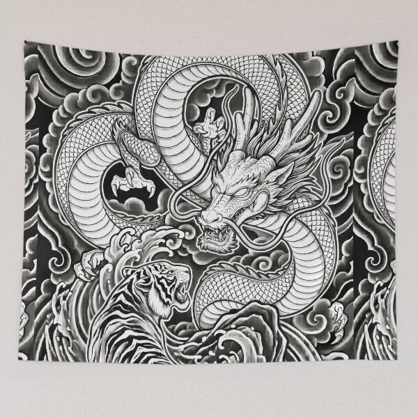 Item preview, Ryuko Blackout Half-Tone - best in Light Colors - 2 - White Style. designed and sold by CalyCollab.