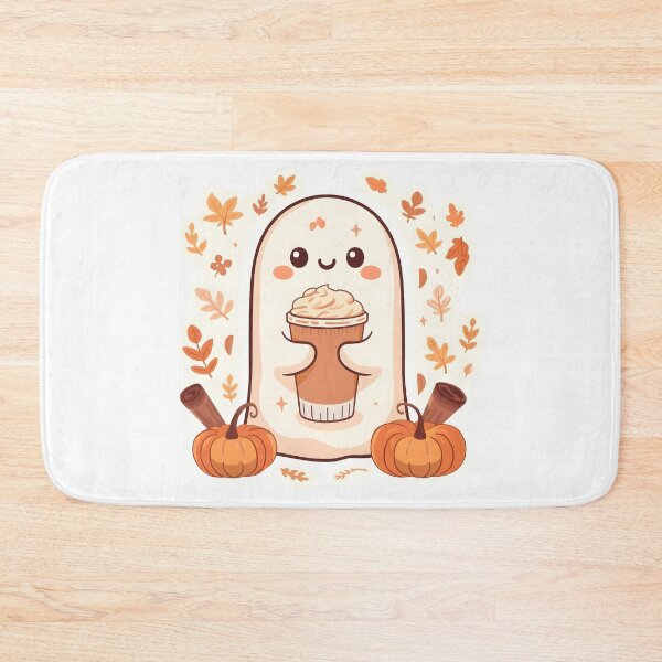 Item preview, Cute Autumn Ghost Pumpkin Pie T\-Shirt – Kawaii Fall Halloween Shirt designed and sold by ColorClouds.