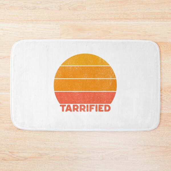 Item preview, Retro Sunset Tarrified Tariff Protest designed and sold by drchzak.