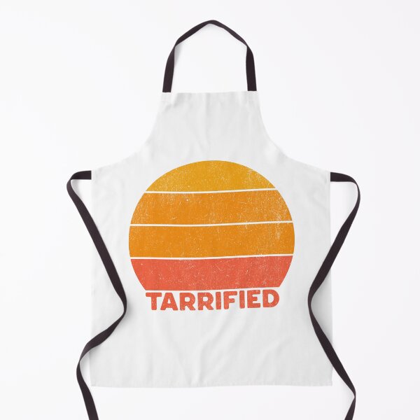 Item preview, Retro Sunset Tarrified Tariff Protest designed and sold by drchzak.