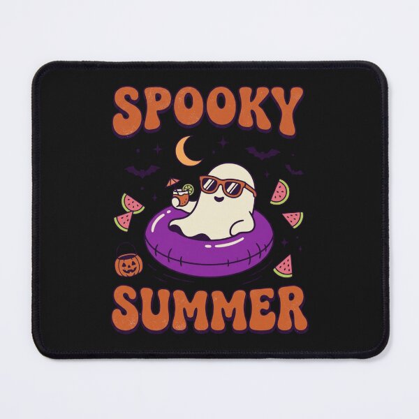 Item preview, Spooky Summer Ghost Pool Float Retro Summerween designed and sold by GeniePixel.
