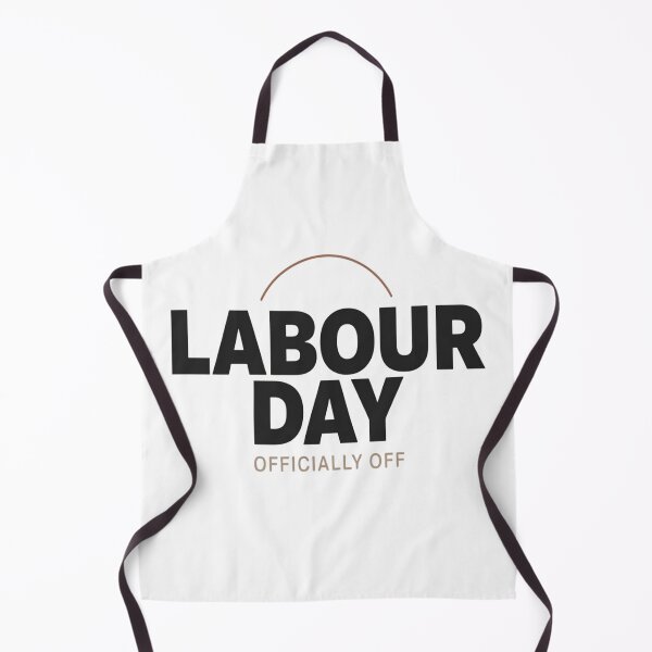 Item preview, Labour Day Officially Off Minimalist Modern Typography Retro Neutral designed and sold by InspiredCreatives.