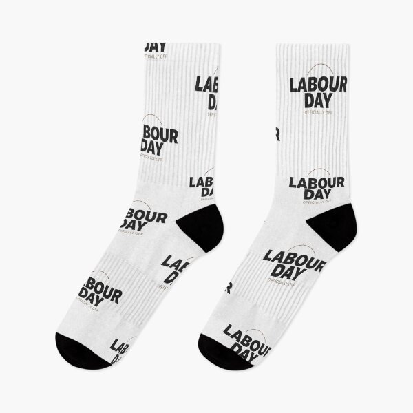 Item preview, Labour Day Officially Off Minimalist Modern Typography Retro Neutral designed and sold by InspiredCreatives.