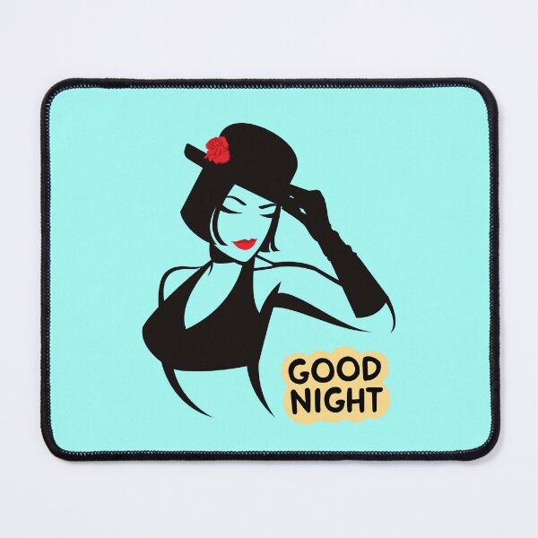 Item preview, Good Night Vintage Girl Retro Aesthetic designed and sold by CREATIVE HIVE.