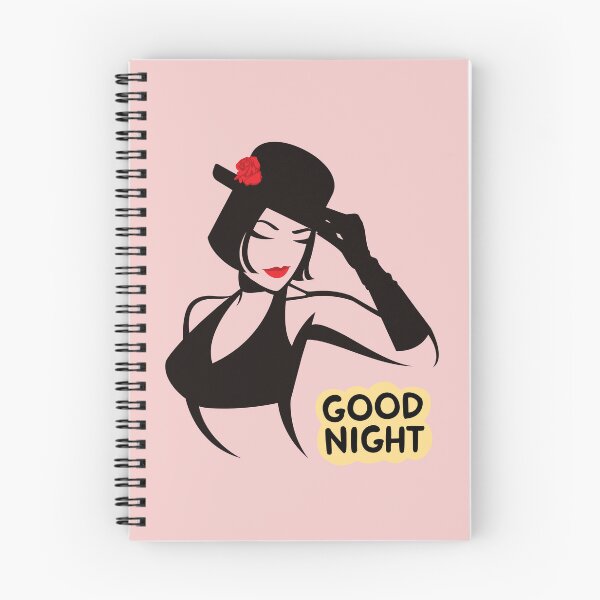 Item preview, Good Night Vintage Girl Retro Aesthetic designed and sold by CREATIVE HIVE.