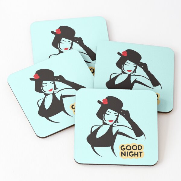 Item preview, Good Night Vintage Girl Retro Aesthetic designed and sold by CREATIVE HIVE.