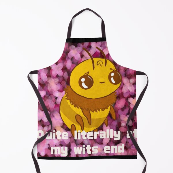 Item preview, Quite literally at my wits end - arsenicWitch - cute gift - bee design designed and sold by ArsenicWitch.