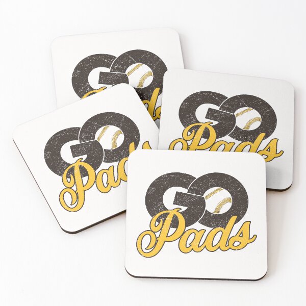 Item preview, Vintage Go Pads Distressed Padres Sports Fan Team Spirit designed and sold by RockTheFeal.