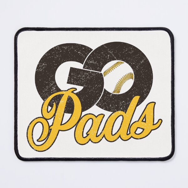 Item preview, Vintage Go Pads Distressed Padres Sports Fan Team Spirit designed and sold by RockTheFeal.