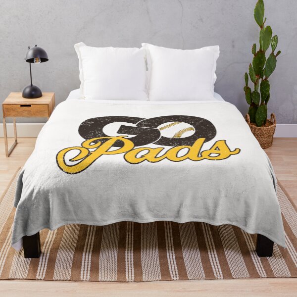 Item preview, Vintage Go Pads Distressed Padres Sports Fan Team Spirit designed and sold by RockTheFeal.