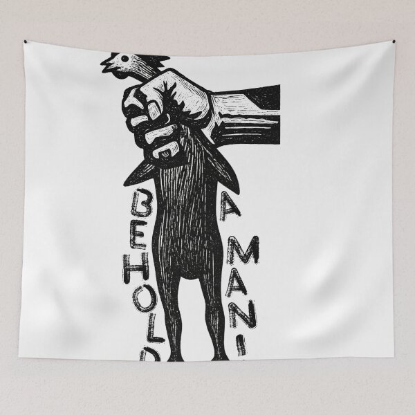 Item preview, Behold A Man designed and sold by DoberPitDesigns.