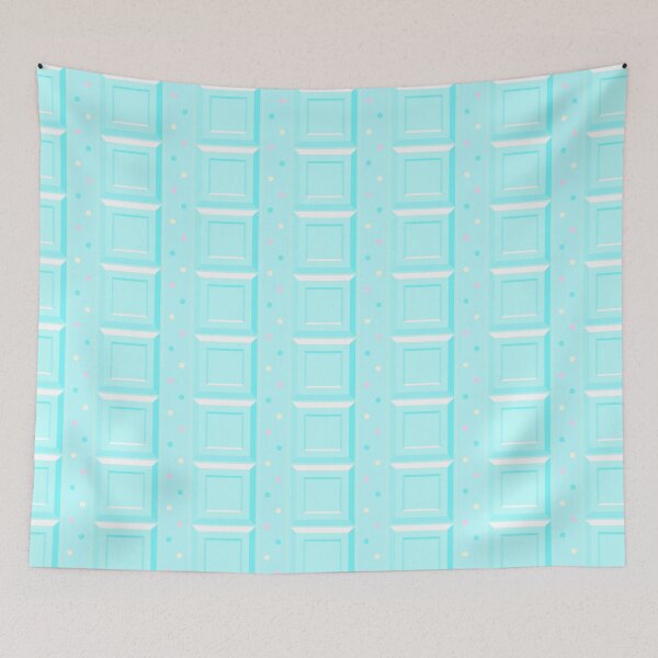 Item preview, Blue Chocolate & Polka Dots designed and sold by Dulcheri.