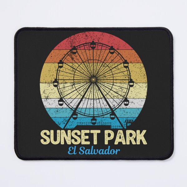 Item preview, Retro Sunset Park La Libertad El Salvador designed and sold by legendaryskins.
