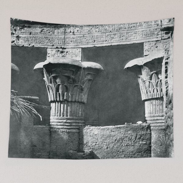 Item preview, Antique Egypt Esna Temple Félix Teynard designed and sold by WillowNox7.