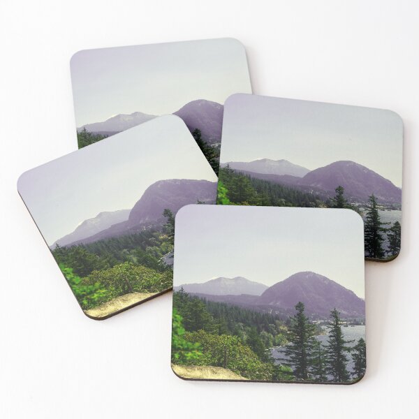 Item preview, Wind Mountain Columbia Gorge in fire season designed and sold by RustyKiester.