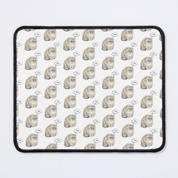 Item preview, Nope. | Funny Pallas Cat (Manul) Reaction Meme Design designed and sold by HelgaCraftery.