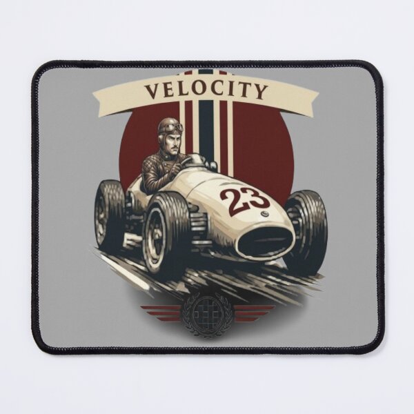 Item preview, Vintage Racing Velocity Car designed and sold by Northern Glow Art.