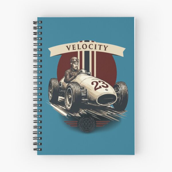 Item preview, Vintage Racing Velocity Car designed and sold by Northern Glow Art.