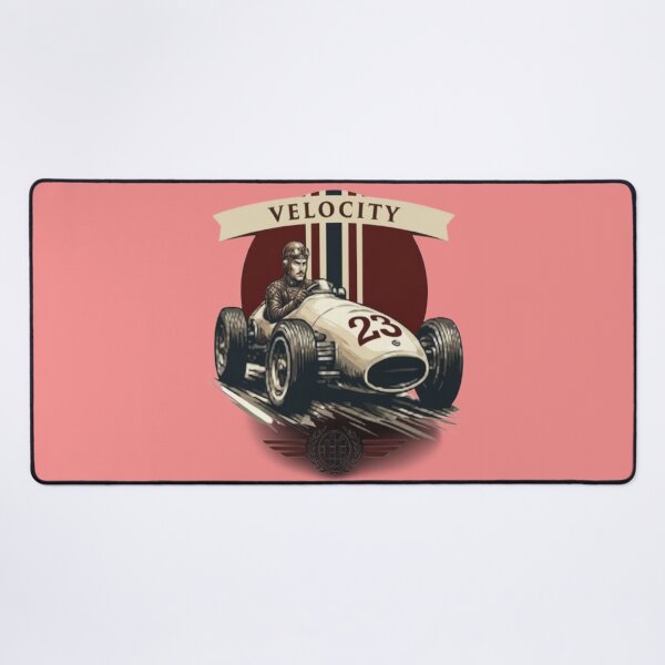 Item preview, Vintage Racing Velocity Car designed and sold by Northern Glow Art.