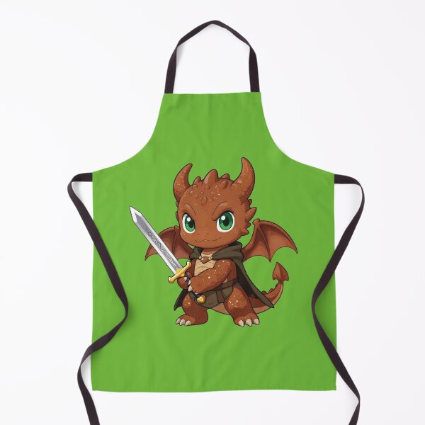 Item preview, Chibi Dragon Warrior Aragorn Fantasy Art designed and sold by WildArtIT.