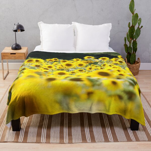 Item preview, Golden Sunflower Field in Summer Nature Photography designed and sold by locustgirl.
