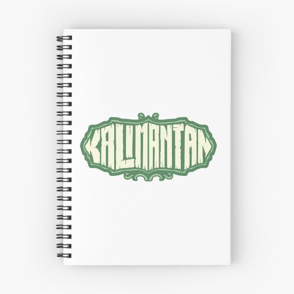 Item preview, KALIMANTAN (BORNEO) PRIDE - INDONESIA TRAVEL TYPOGRAPHY designed and sold by JENTZBOM-ART.