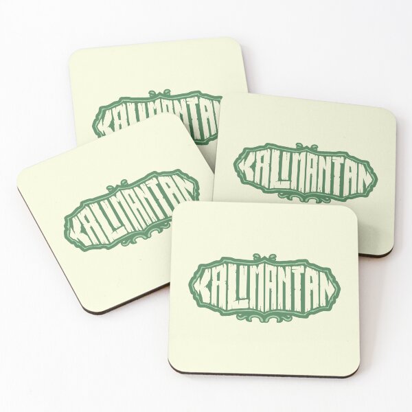 Item preview, KALIMANTAN (BORNEO) PRIDE - INDONESIA TRAVEL TYPOGRAPHY designed and sold by JENTZBOM-ART.