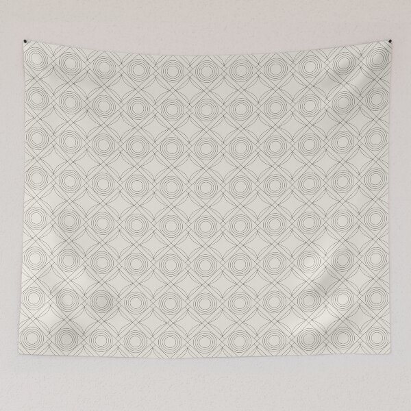Item preview, Geometric pattern abstract minimal architectural design interior decor designed and sold by Aurum-design.