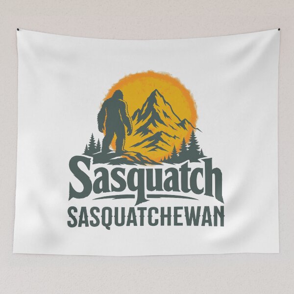 Item preview, Sasquatch in Saskatchewan, Canada designed and sold by BritishDelights.