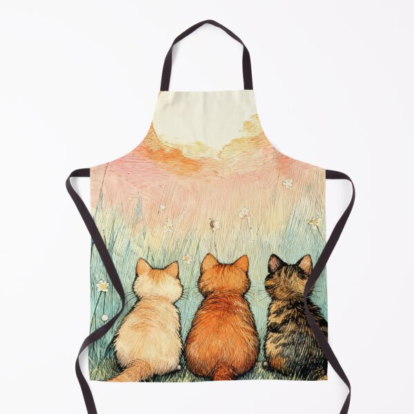Item preview, Three cats watching the sun rise designed and sold by sid1802.