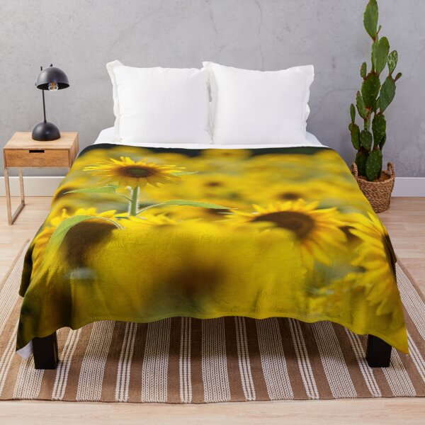 Item preview, Dreamy Sunflowers in a Golden Summer Field designed and sold by locustgirl.