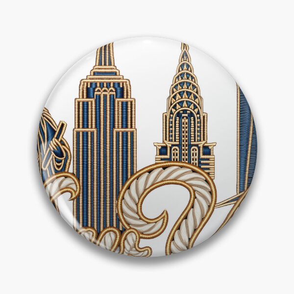 Item preview, New York Skyline Line Art designed and sold by Rocky Mountain Artistry.