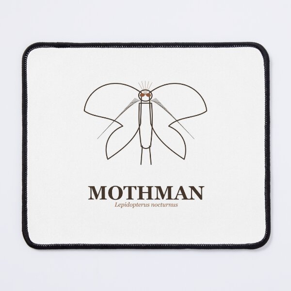Item preview, Mothman Vintage Naturalist Sticker Cryptid Design designed and sold by Mega-Shopping.