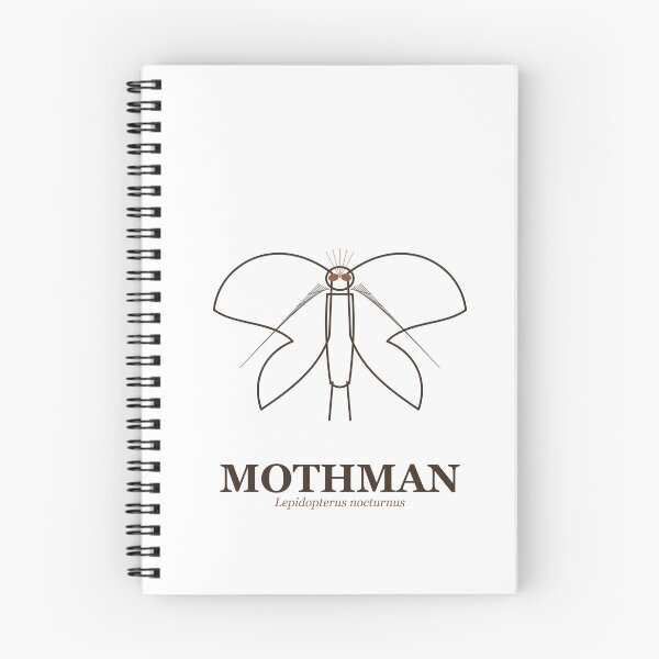 Item preview, Mothman Vintage Naturalist Sticker Cryptid Design designed and sold by Mega-Shopping.