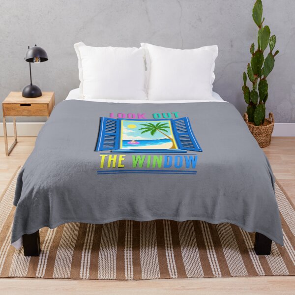 Item preview, Look Out the Window – Tropical Puppy Paradise designed and sold by Aimetoi.