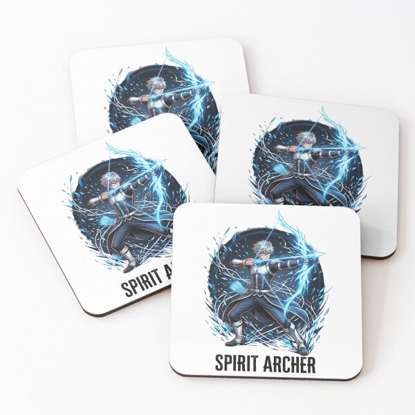 Item preview, Spirit Archer Anime Warrior Blue Energy Bow designed and sold by GeniePixel.
