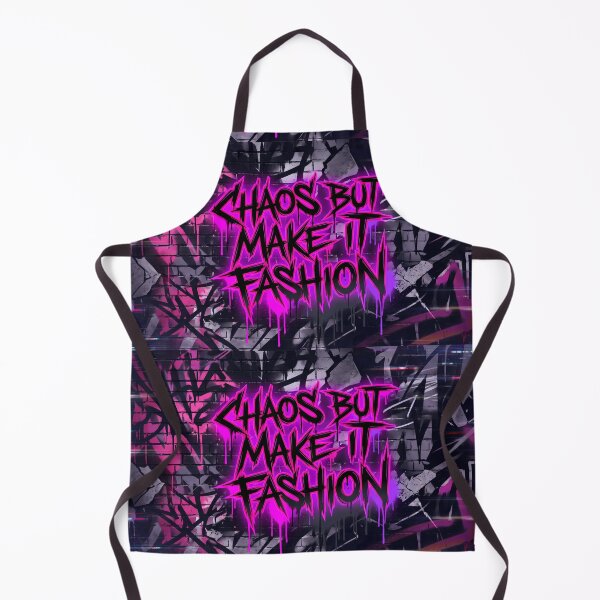 Item preview, Chaos But Make It Fashion Pink Black Art designed and sold by ART ATTACK ZONE.