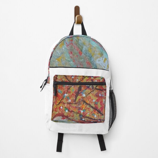 Item preview, Vibrant abstract autumn tree in bloom designed and sold by KJKreationz.