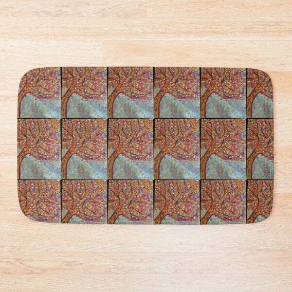 Item preview, Vibrant abstract autumn tree in bloom designed and sold by KJKreationz.