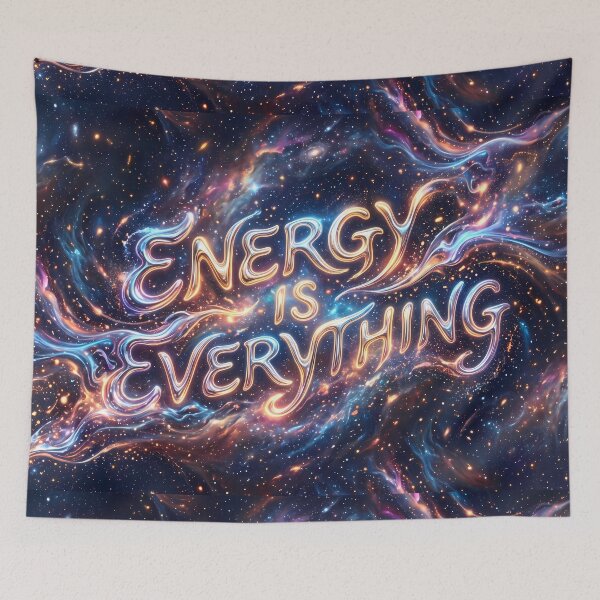 Item preview, Energy Is Everything Space Art Galaxy Love designed and sold by ART ATTACK ZONE.