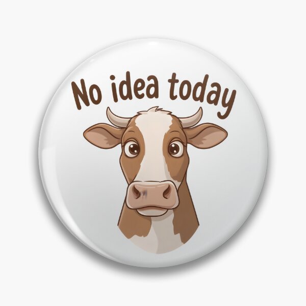 Item preview, No idea today - A head of spotted cow designed and sold by ParadoxParadox.