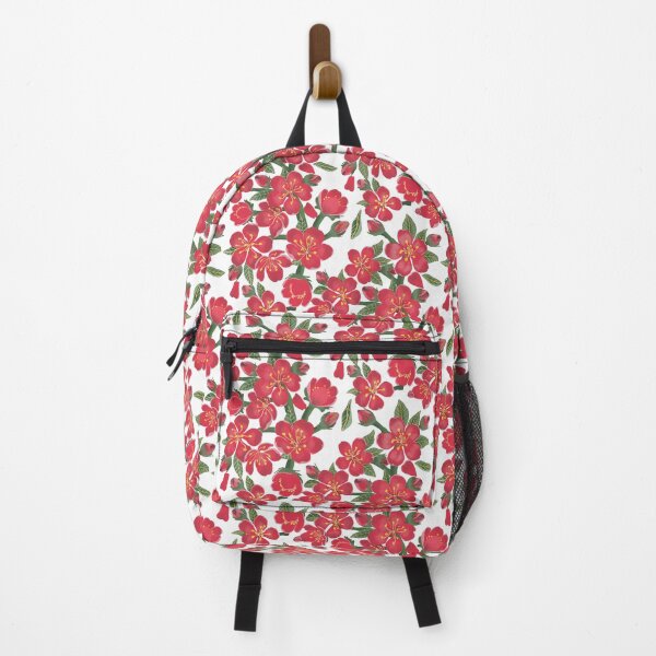 Item preview, Cherry Blossom Red Botanical Floral designed and sold by altastudio.