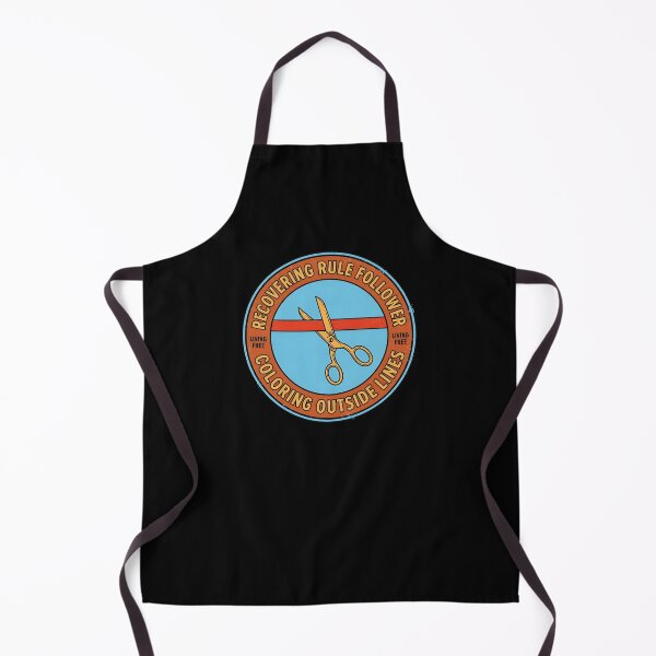 Item preview, Recovering Rule Follower Living Free Vintage Badge designed and sold by DuckOddity.