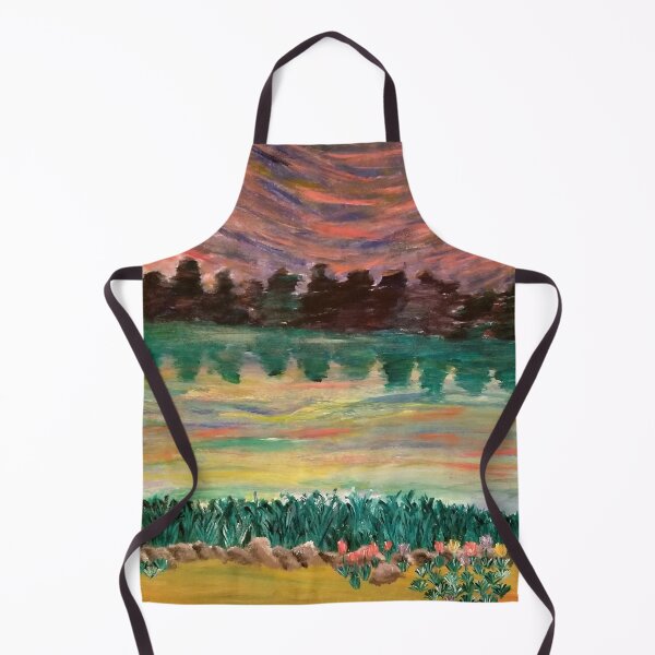 Item preview, Sunrise Season — Lakeside Sunrise Landscape designed and sold by LizzyPrittyArts.