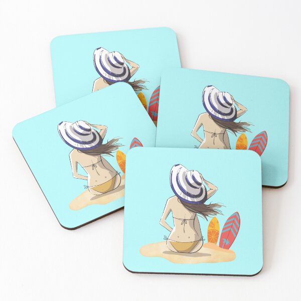 Item preview, Surf Girl Vintage Summer Beach Retro Aesthetic designed and sold by CREATIVE HIVE.