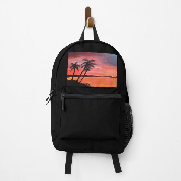Item preview, Sunset In The Tropics — Tropical Sunset Painting designed and sold by LizzyPrittyArts.