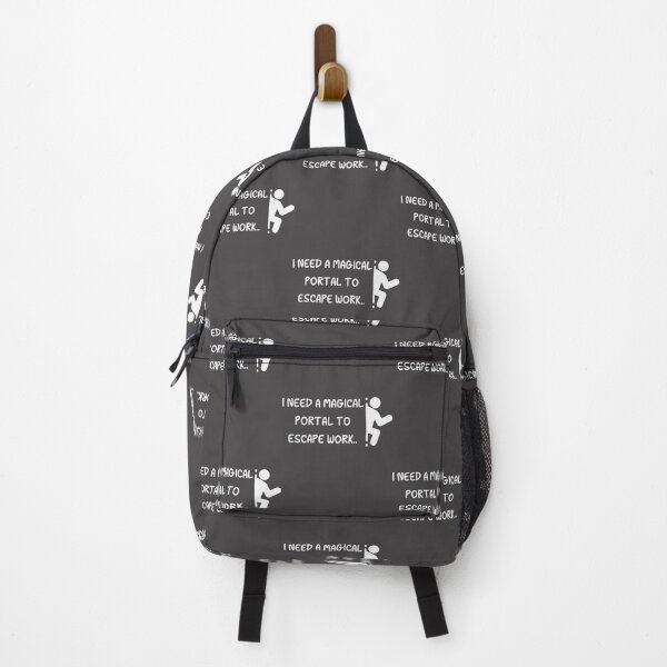 Item preview, Need A Magical Portal To Escape Work - Funny Witcher Quote LIMITED EDITION designed and sold by younhimself.