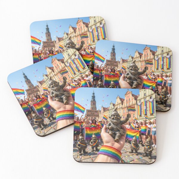 Item preview, Wroclaw Gnomes at Pride Parade designed and sold by Purrfecta.